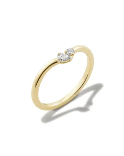Lab Grown White Diamond Toi Et Moi Band Ring In 14K Yellow Gold^Kendra Scott Outlet