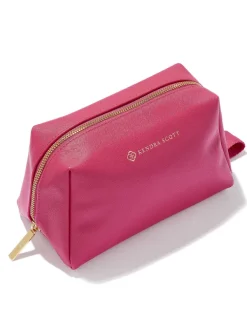 Large Cosmetic Zip Case In Hot Pink^Kendra Scott Flash Sale