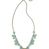 Layne Vintage Gold Statement Necklace In Variegated Turquoise Magnesite^Kendra Scott Store