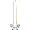 Layton Gold Long Statement Necklace In Abalone Shell^Kendra Scott Clearance