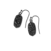 Lee Gunmetal Drop Earrings In Black Drusy^Kendra Scott Cheap