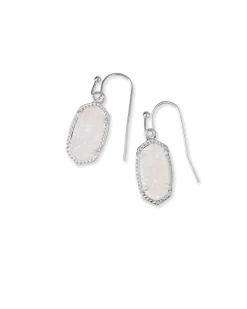 Lee Silver Drop Earrings In Iridescent Drusy^Kendra Scott Cheap