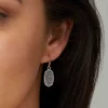 Lee Silver Drop Earrings In Platinum Drusy^Kendra Scott Online