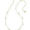Leighton Gold Pearl Strand Necklace In White Pearl^Kendra Scott Fashion