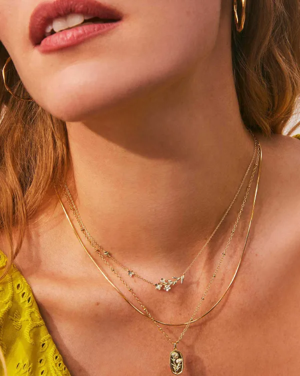 Lilah Pendant Necklace In 18K Gold Vermeil^Kendra Scott Online
