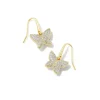 Lillia Crystal Butterfly Gold Drop Earrings In White Crystal^Kendra Scott Cheap