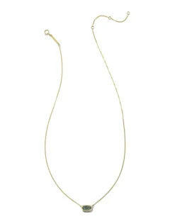 Lisa 14K Yellow Gold Pendant Necklace In Emerald^Kendra Scott Cheap