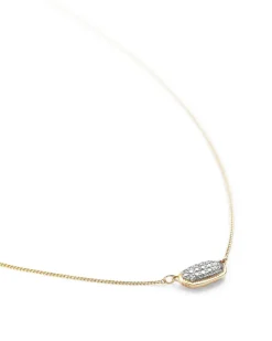 Lisa Pendant Necklace In Pave Diamond And 14K Yellow Gold^Kendra Scott Fashion