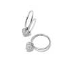 Madeline 14K White Gold Huggie Earrings In White Diamond^Kendra Scott Shop