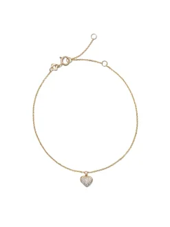 Madeline 14K Yellow Gold Delicate Chain Bracelet In White Diamond^Kendra Scott Cheap