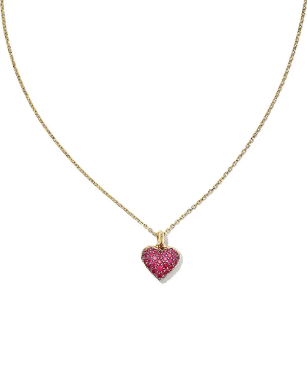 Madeline 14K Yellow Gold Pendant Necklace In Ruby^Kendra Scott Discount