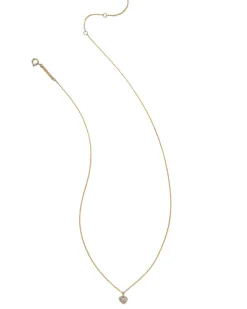 Madeline 14K Yellow Gold Small Pendant Necklace In White Diamond^Kendra Scott Shop
