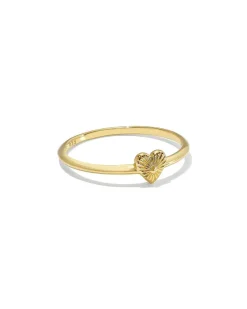 Maia Heartburst Band Ring In 18K Gold Vermeil^Kendra Scott Shop