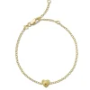 Maia Heartburst Delicate Chain Bracelet In 18K Gold Vermeil^Kendra Scott New
