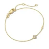 Maisie 18K Gold Vermeil Delicate Chain Bracelet In White Topaz^Kendra Scott Flash Sale