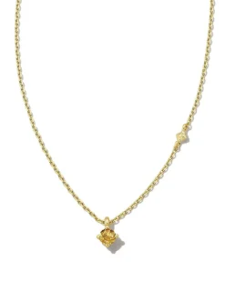 Maisie 18K Gold Vermeil Pendant Necklace In Orange Citrine^Kendra Scott Cheap