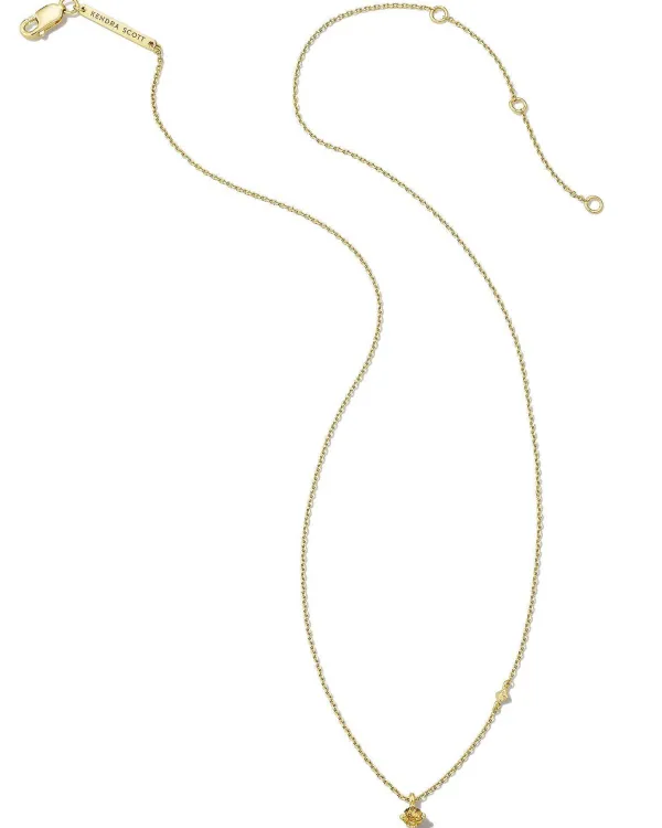 Maisie 18K Gold Vermeil Pendant Necklace In Orange Citrine^Kendra Scott Cheap