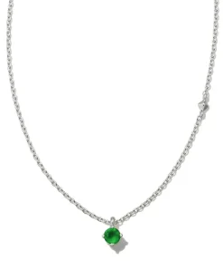 Maisie Sterling Silver Pendant Necklace In Green Onyx^Kendra Scott Store