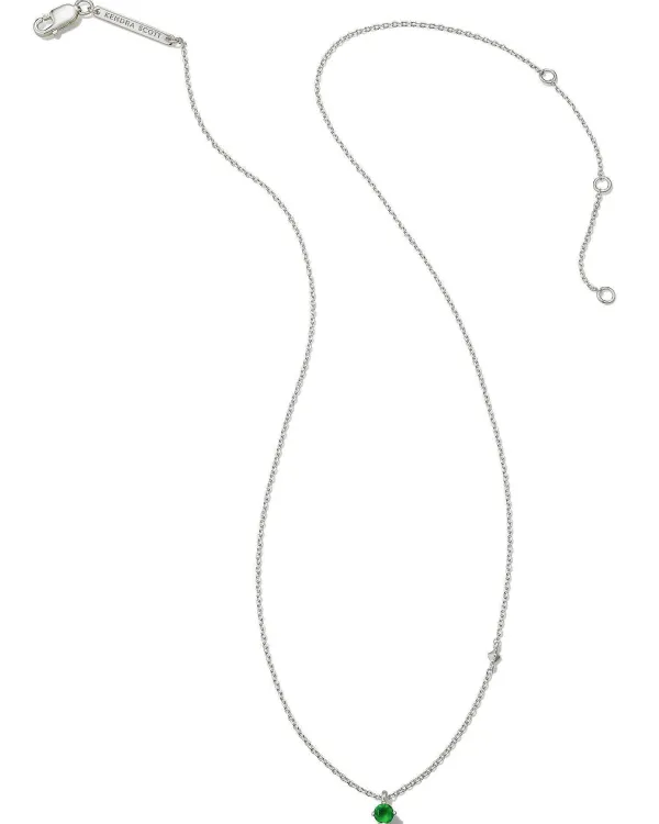 Maisie Sterling Silver Pendant Necklace In Green Onyx^Kendra Scott Store