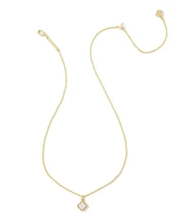 Mallory Gold Small Short Pendant Necklace In Iridescent Drusy^Kendra Scott Cheap
