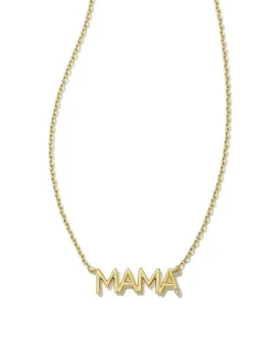 Mama 18K Gold Vermeil Sparkle Pendant Necklace In White Topaz^Kendra Scott Hot