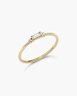 Maria 14K Yellow Gold Band Ring In White Diamond^Kendra Scott Best Sale