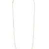 Marisa Pendant Necklace In White Diamond And 14K Yellow Gold^Kendra Scott Clearance
