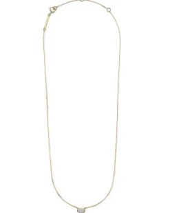 Marisa Pendant Necklace In White Diamond And 14K Yellow Gold^Kendra Scott Clearance