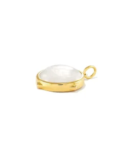 Matilda 18K Gold Vermeil Stone Charm In Ivory Mother-Of-Pearl^Kendra Scott Outlet