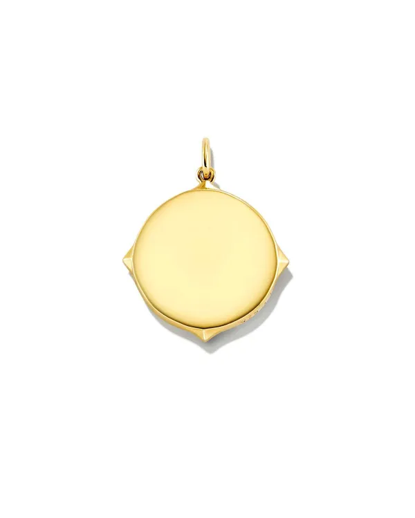 Matilda 18K Gold Vermeil Stone Charm In Ivory Mother-Of-Pearl^Kendra Scott Outlet