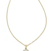 Matilda 14K Yellow Gold Pendant Necklace In White Diamond^Kendra Scott Cheap