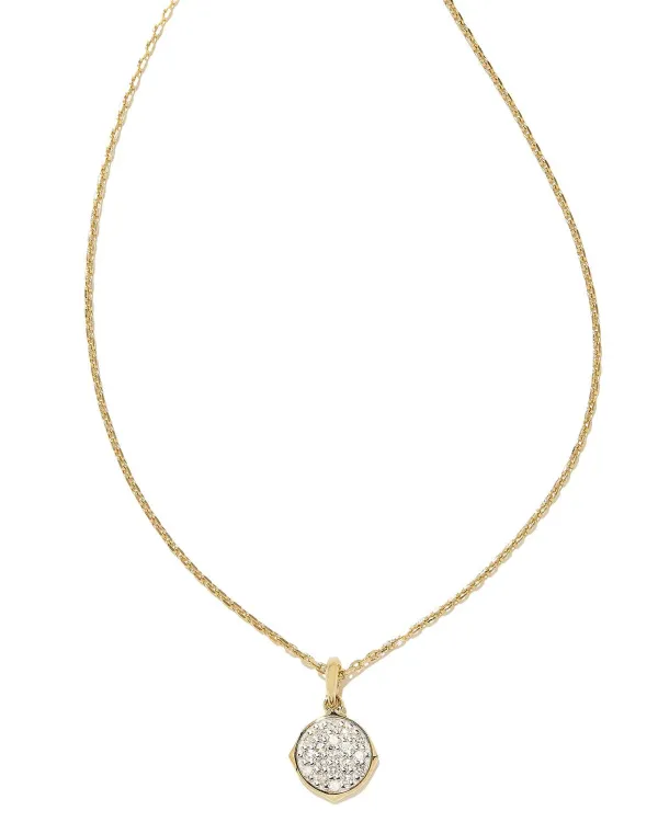 Matilda 14K Yellow Gold Pendant Necklace In White Diamond^Kendra Scott Cheap