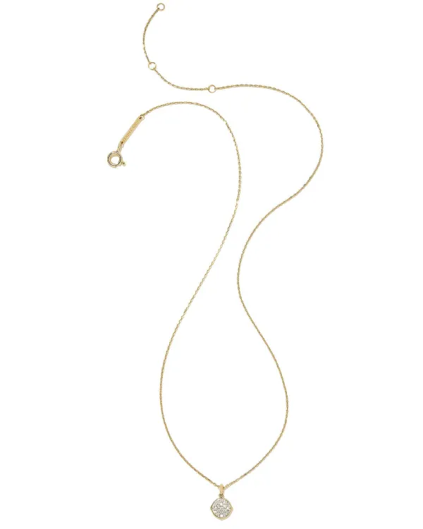 Matilda 14K Yellow Gold Pendant Necklace In White Diamond^Kendra Scott Cheap