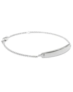 Mattie Bar Delicate Bracelet In Sterling Silver^Kendra Scott New