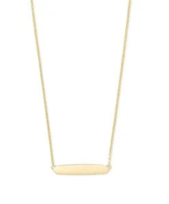 Mattie Bar Pendant Necklace In 18K Gold Vermeil^Kendra Scott Store