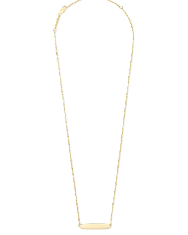 Mattie Bar Pendant Necklace In 18K Gold Vermeil^Kendra Scott Store