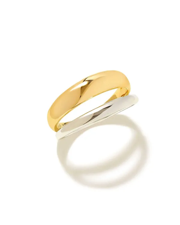 Meg Double Band Ring In Mixed Metal^Kendra Scott Cheap