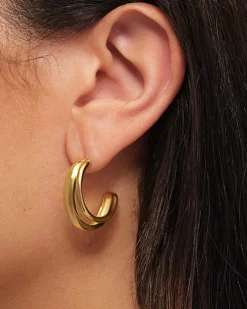 Meg Double Hoop Earrings In Mixed Metal^Kendra Scott Best Sale