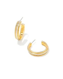 Merritt Hoop Earrings In Mixed Metal^Kendra Scott Best Sale