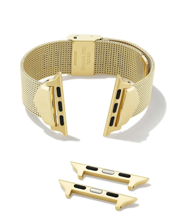 Mia Mesh Watch Band In Gold Tone Stainless Steel^Kendra Scott Cheap