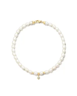 Michelle 14K Yellow Gold Pearl Bracelet In White Pearl^Kendra Scott Online