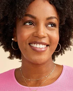 Michelle 14K Yellow Gold Strand Necklace In White Pearl^Kendra Scott Best