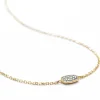 Millicent 14K Yellow Gold Delicate Chain Bracelet In White Diamond^Kendra Scott New