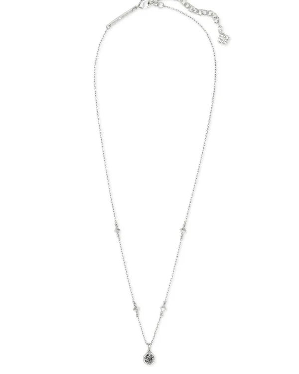 Nola Silver Pendant Necklace In Platinum Drusy^Kendra Scott Best