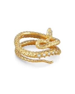 Phoenix Wrap Ring In Vintage Gold^Kendra Scott Discount