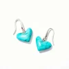 Poppy Vintage Silver Drop Earrings In Variegated Turquoise Magnesite^Kendra Scott Cheap