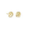 Presleigh Love Knot Stud Earrings In Gold^Kendra Scott Sale