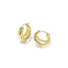 Quinn Huggie Earrings In Mixed Metal^Kendra Scott Shop