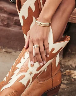 Quinn Triple Band Ring In Mixed Metal^Kendra Scott Hot