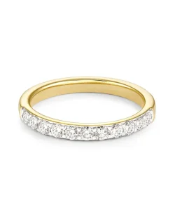 Raleigh 14K Yellow Gold Band Ring In White Diamond^Kendra Scott Fashion